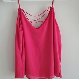 Pink camilsole top